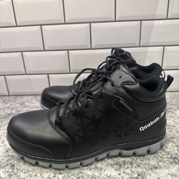 Reebok Sublite Cushion Mid Cut RB4144  Shoes Men\'s Work-boots‎ 11.5 Wide Black main image 9